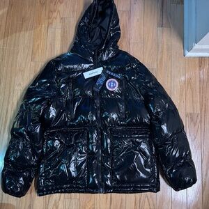 Reason Black Puffer Jacket